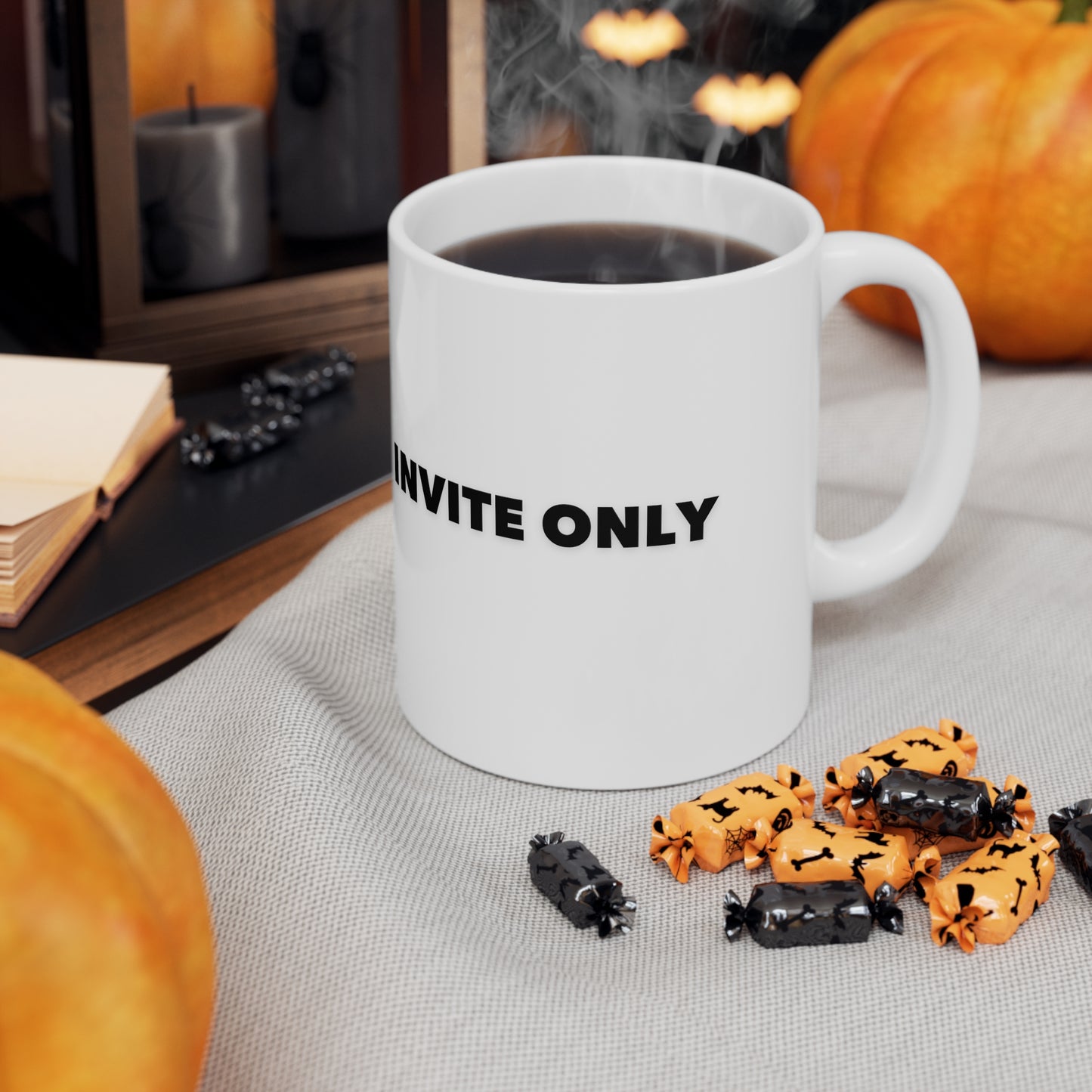 "Invite Only" Limited Edition Ceramic Coffee Mug