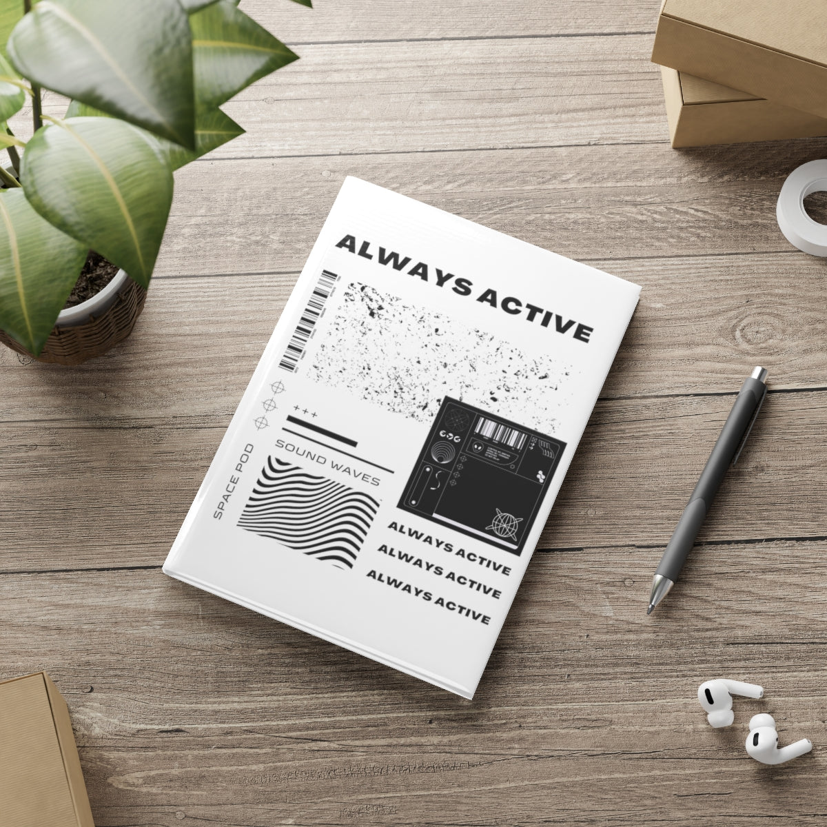 Always Active Notebook / Table Decor