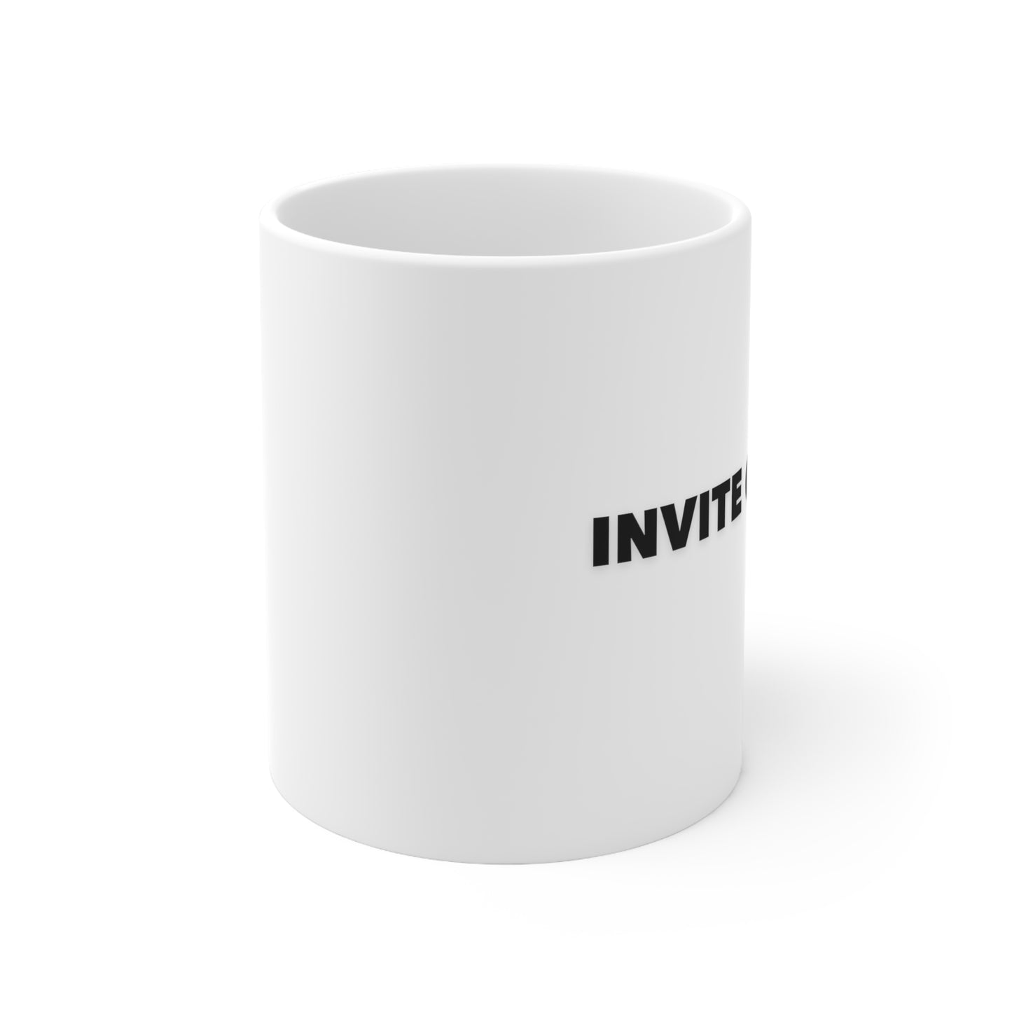 "Invite Only" Limited Edition Ceramic Coffee Mug
