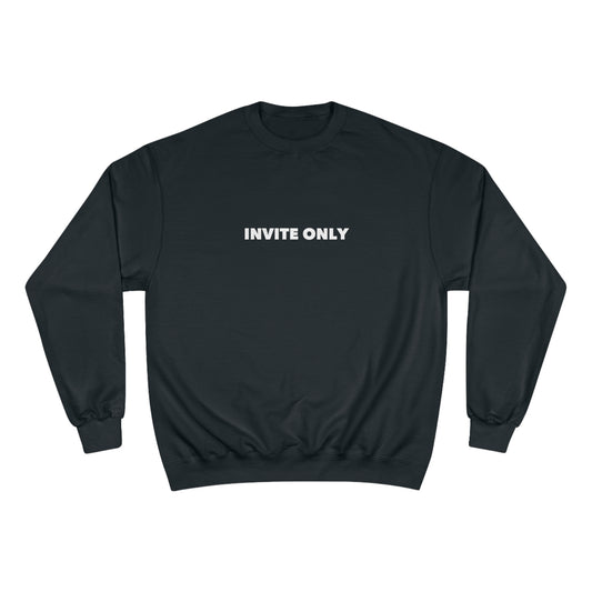 "Invite Only" Limited Edition Crew Neck
