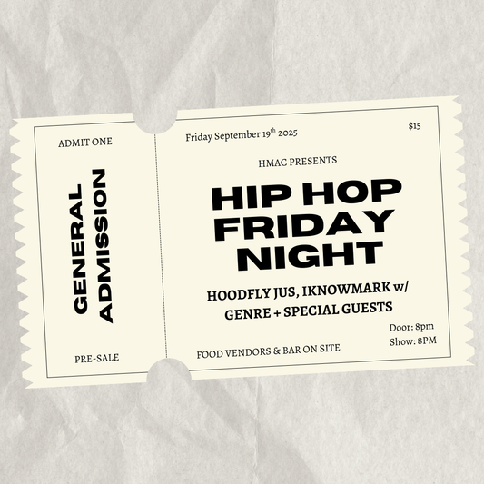 General Admission | Hip Hop Friday Night ft Hoodfly, IKNOWMARK w/ Genre & KJS